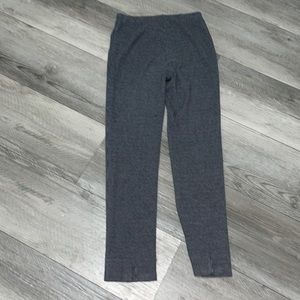 J Jill houndstooth black‎ gray pointe leggings XSmall